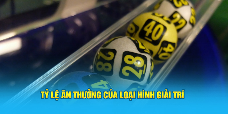 Tỷ lệ ăn thưởng của bộ môn này